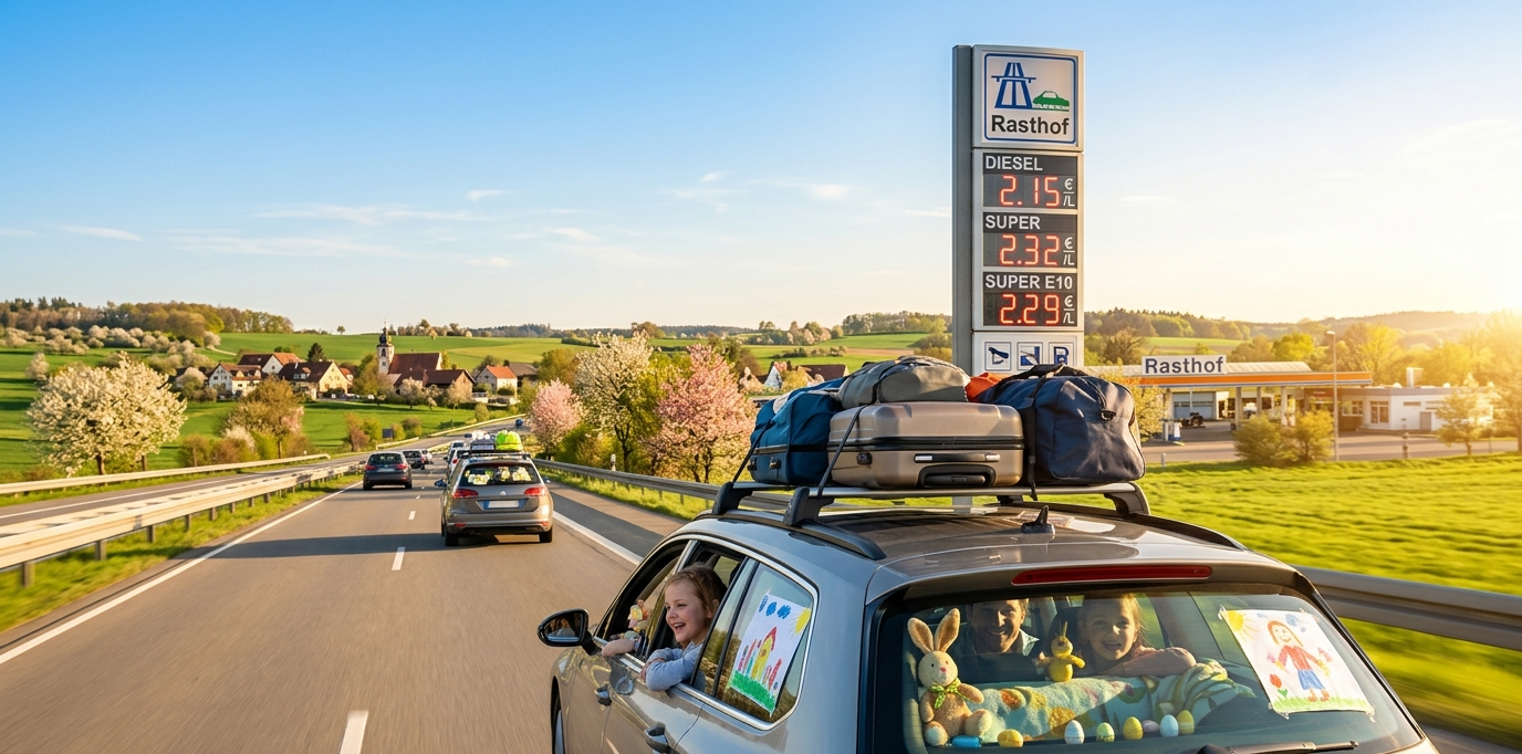 Ostern 2026: Wann tanken – und wann besser warten?