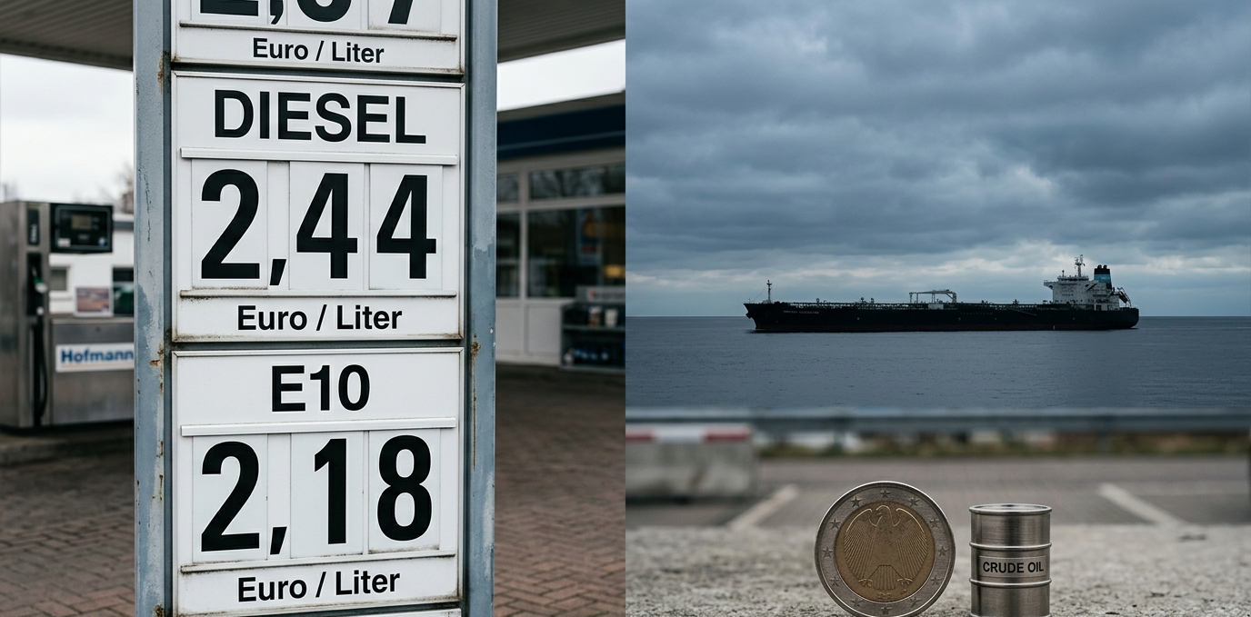 USA blockieren Hormus, Berlin senkt Steuern: Zwei Nachrichten, eine Zapfsäule