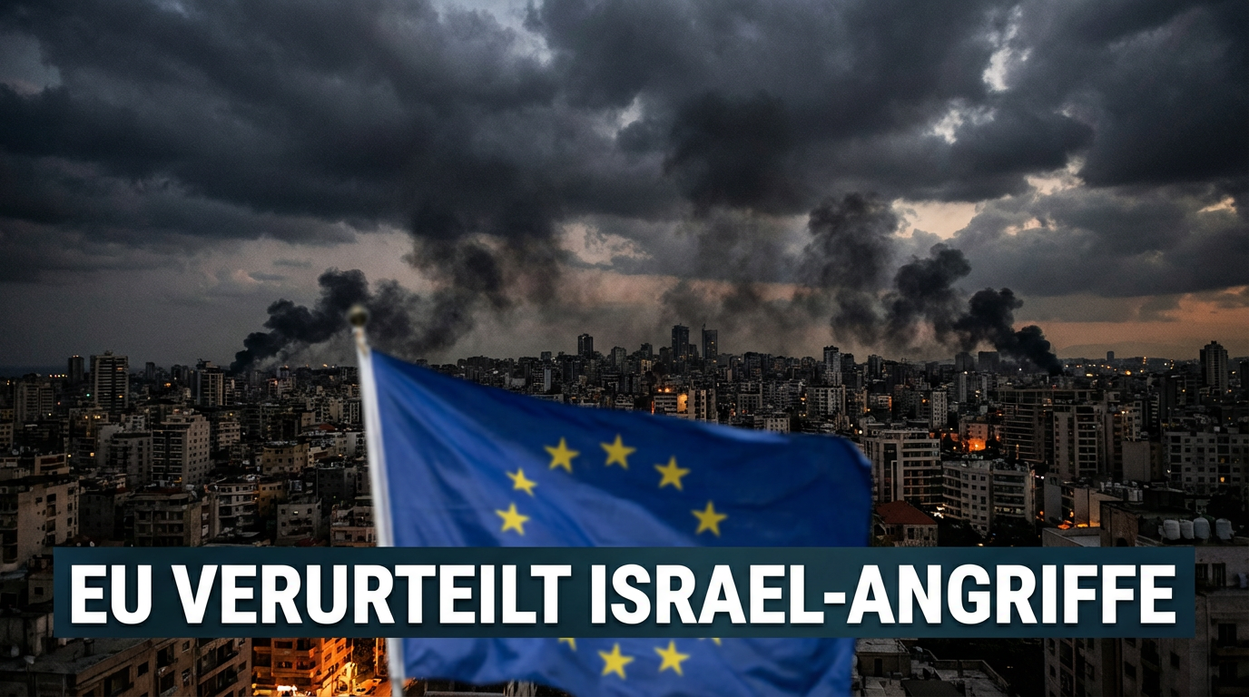 EU verurteilt Israels Libanon-Angriffe als „inakzeptable Eskalation"